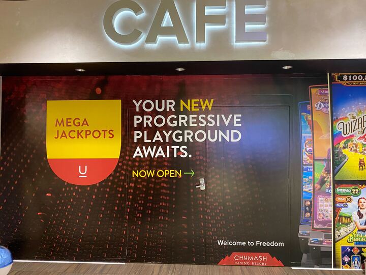 Chumash Casino Full Wall Wrap including Door