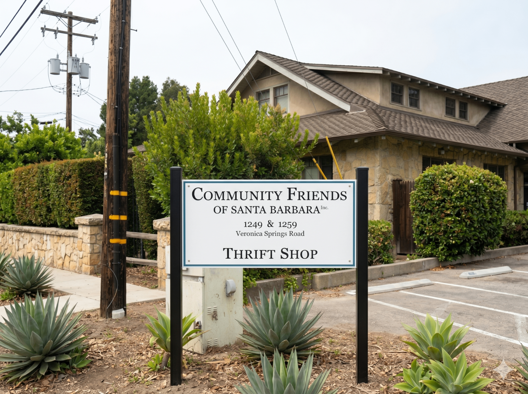 Post & Panel Sign