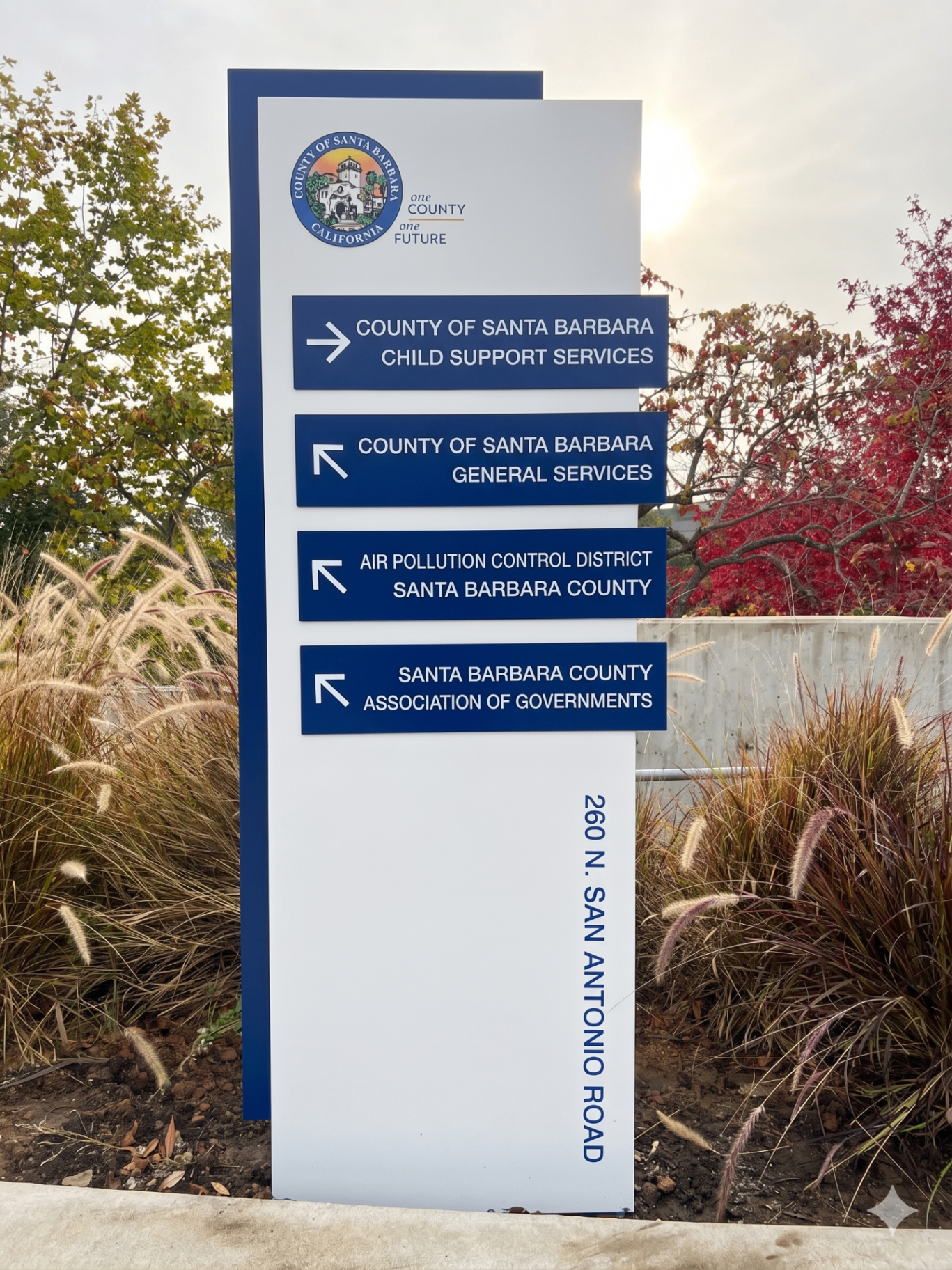 County of SB Wayfinding Sign Box